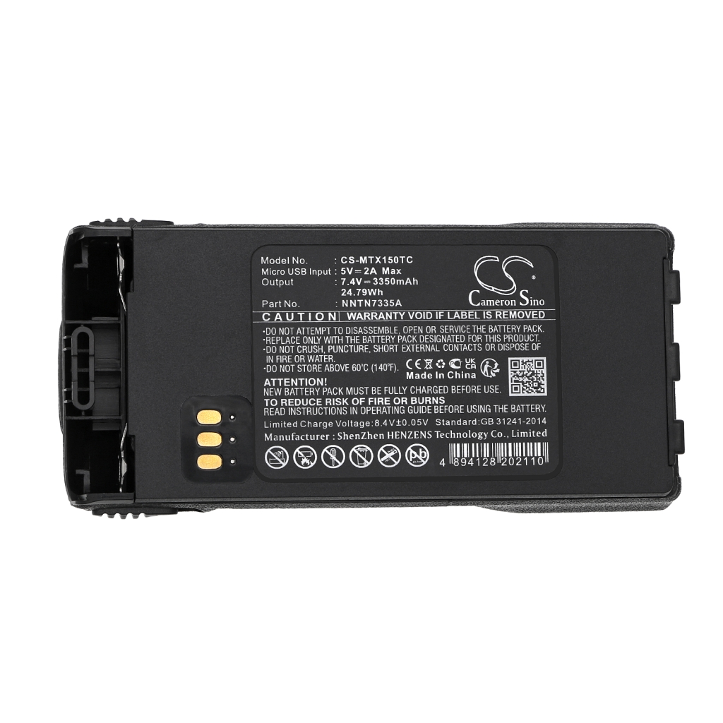 Batteria radio bidirezionale Motorola NT1500