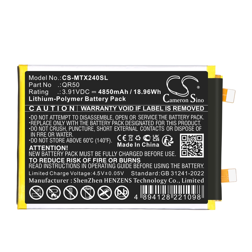 Mobile Phone Battery Motorola CS-MTX240SL