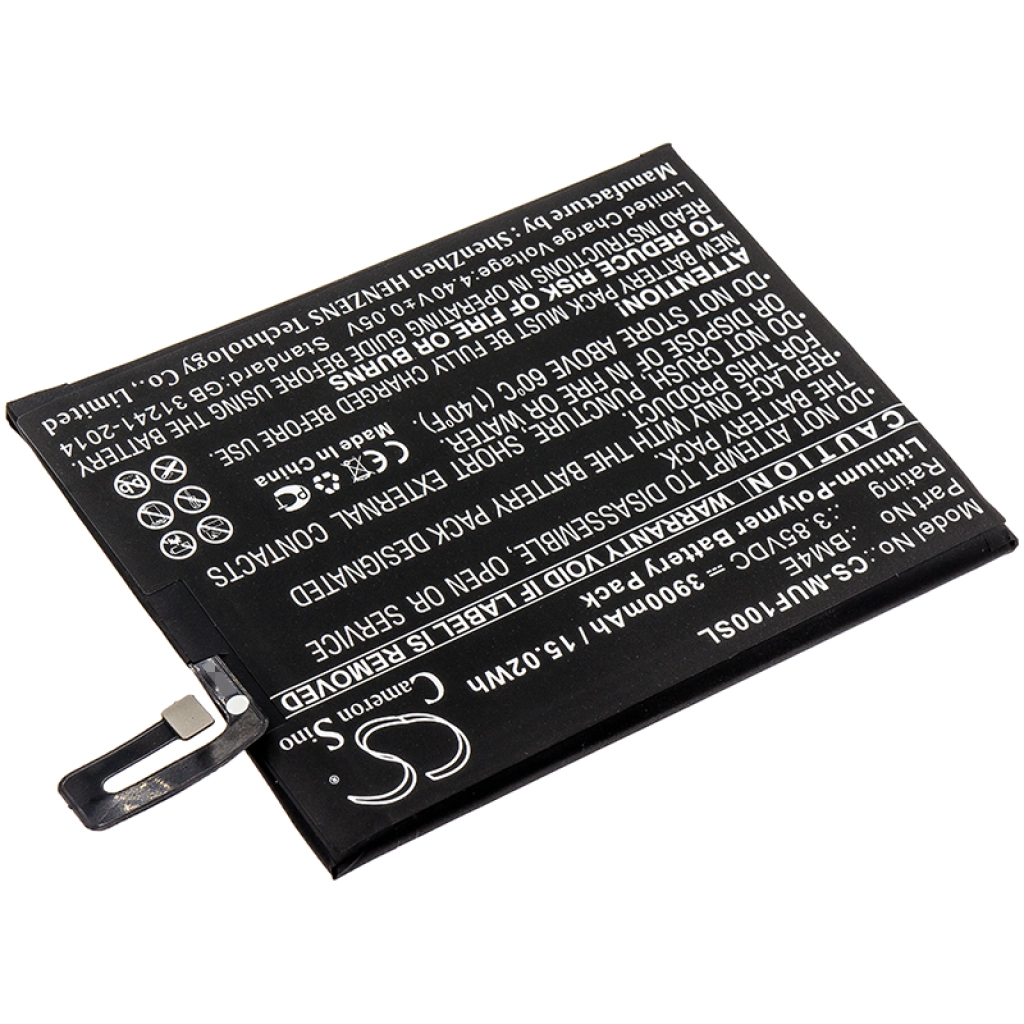 Batterie Batteria del telefono cellulare CS-MUF100SL