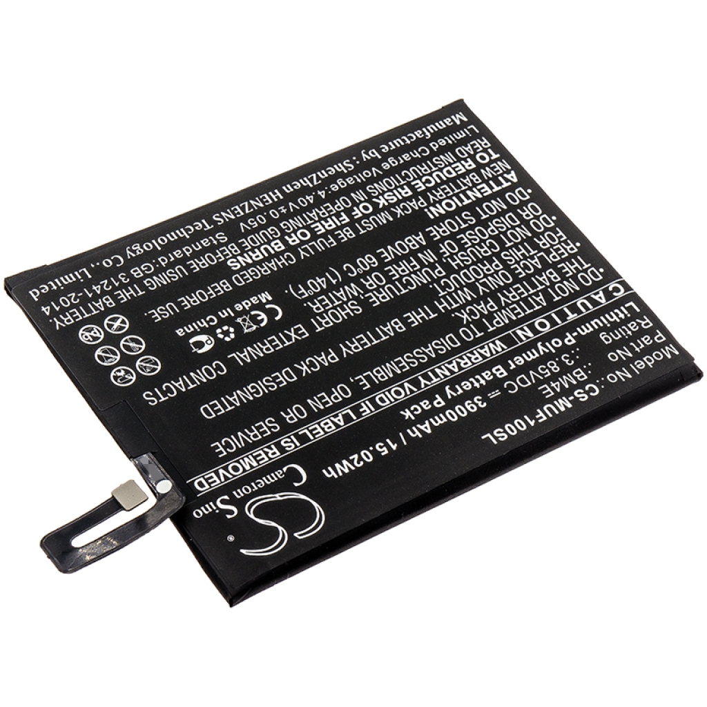 Batteria del telefono cellulare Pocophone M1805E10A (CS-MUF100SL)