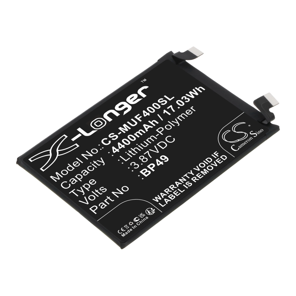 Batterie Batteria del telefono cellulare CS-MUF400SL