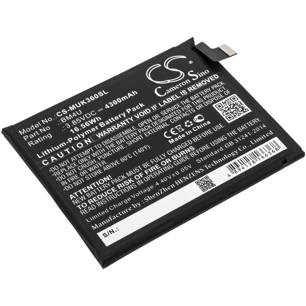 Batterie Sostituisce BM4U