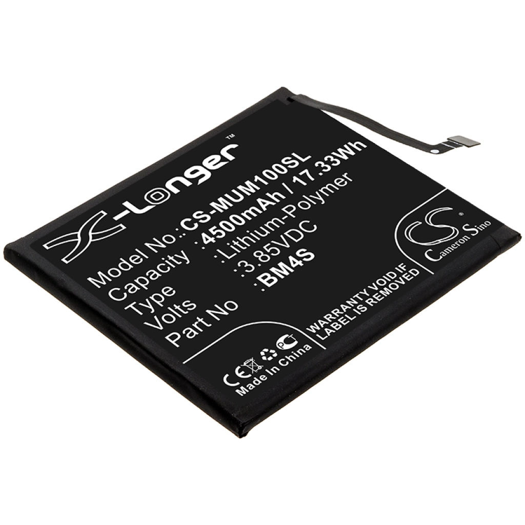 Batterie Batteria del telefono cellulare CS-MUM100SL