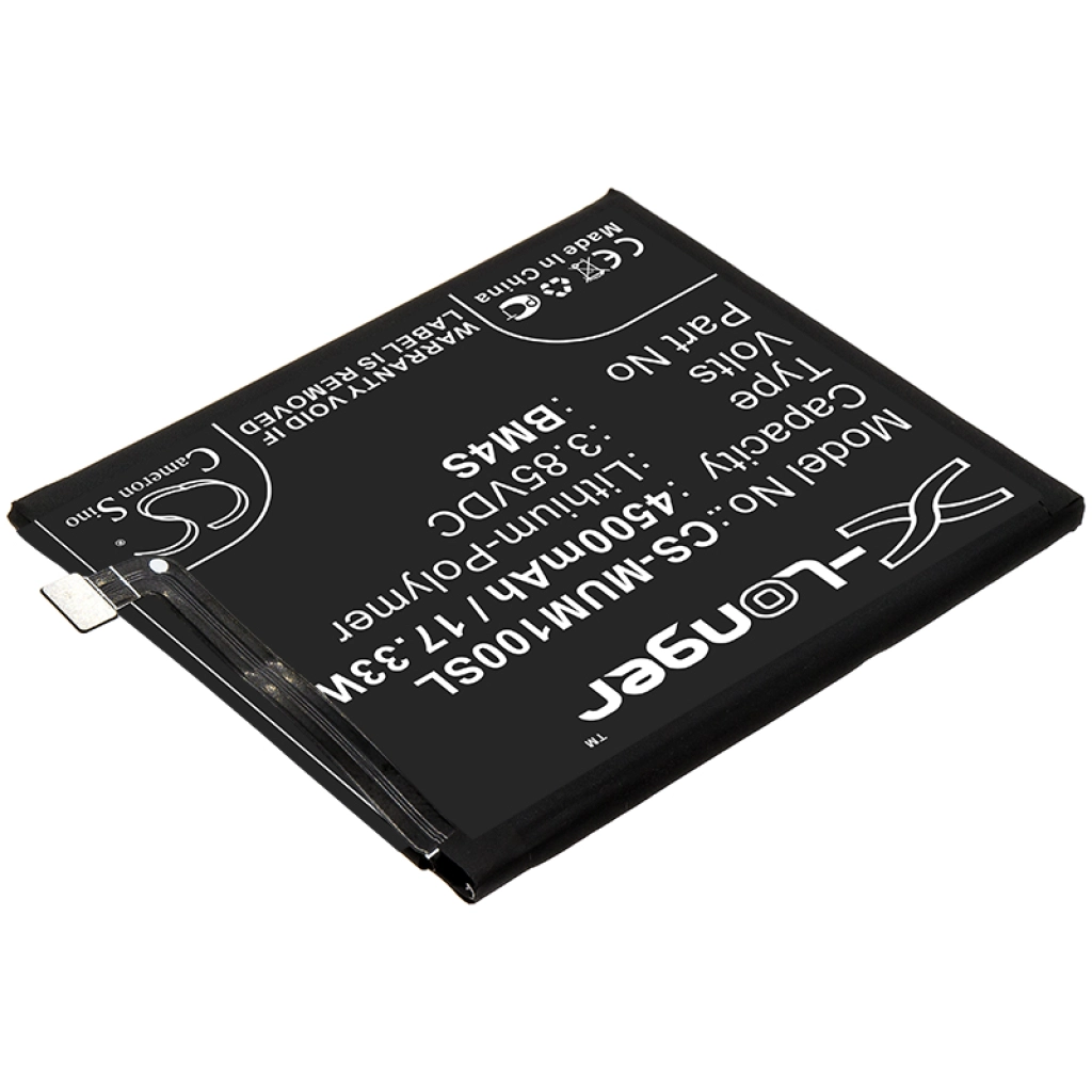 Batterie Batteria del telefono cellulare CS-MUM100SL