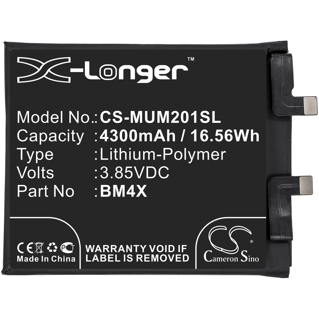 Batterie Batteria del telefono cellulare CS-MUM201SL