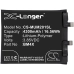 Batterie Batteria del telefono cellulare CS-MUM201SL