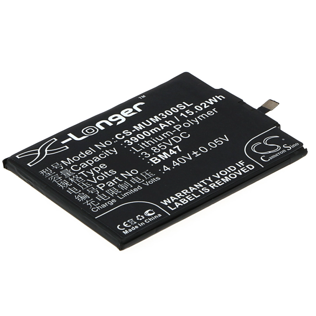 Batterie Batteria del telefono cellulare CS-MUM300SL