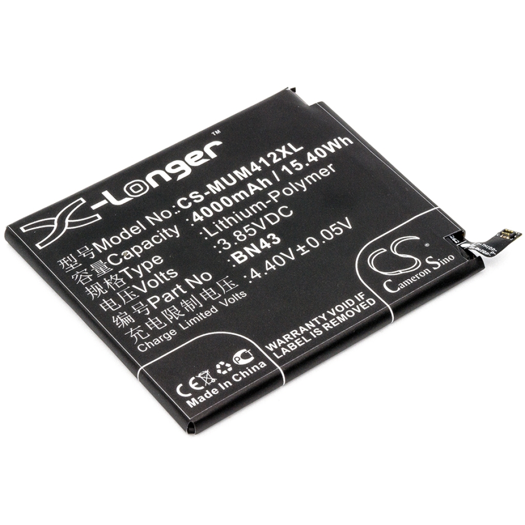 Batteria del telefono cellulare Xiaomi CS-MUM412XL
