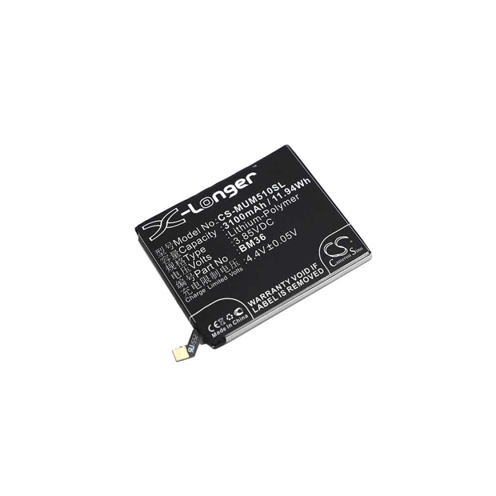 Batterie Batteria del telefono cellulare CS-MUM510SL
