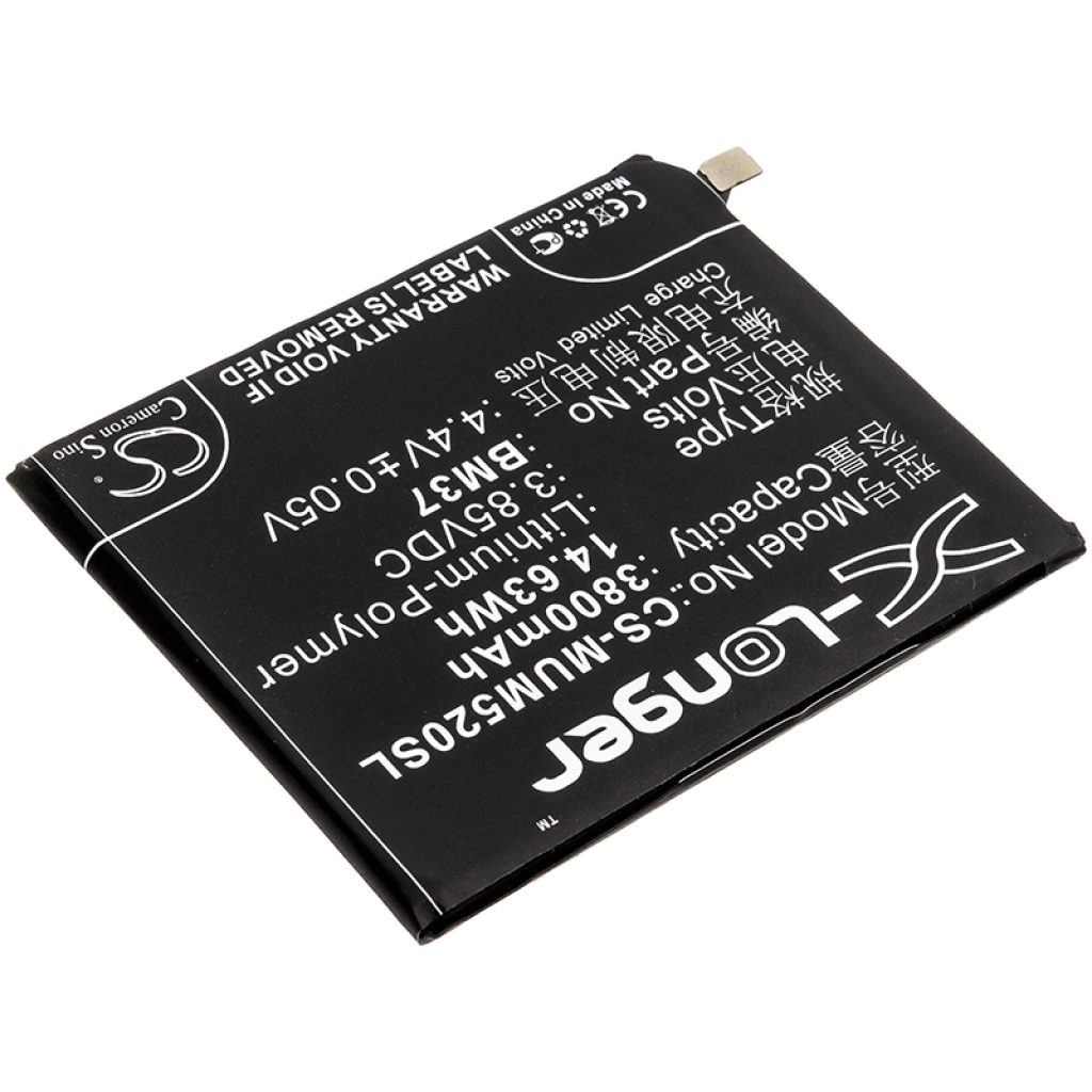 Batterie Batteria del telefono cellulare CS-MUM520SL