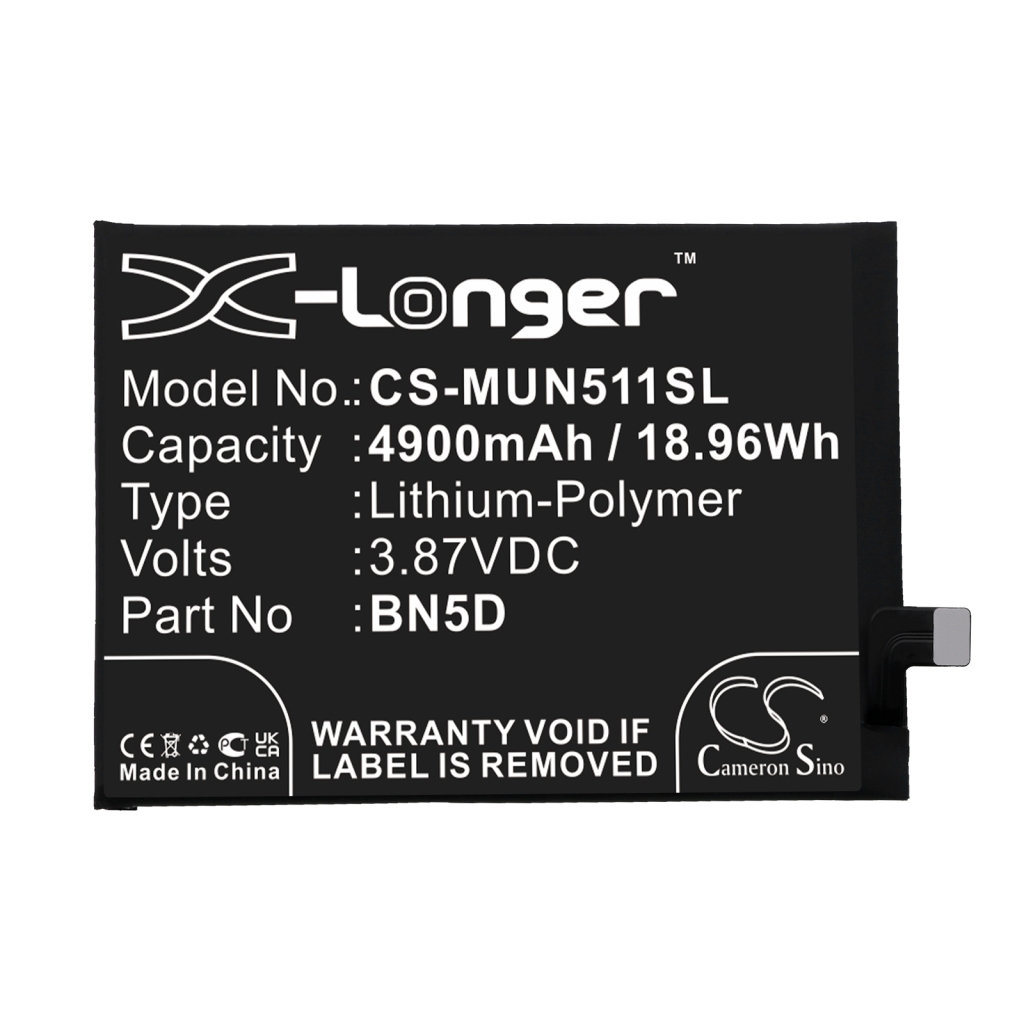 Batterie Sostituisce BN5D