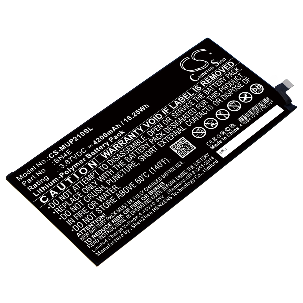 Batteria compressa Xiaomi CS-MUP210SL