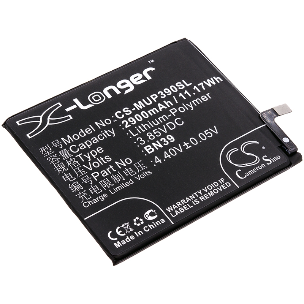Batteria del telefono cellulare Xiaomi CS-MUP390SL