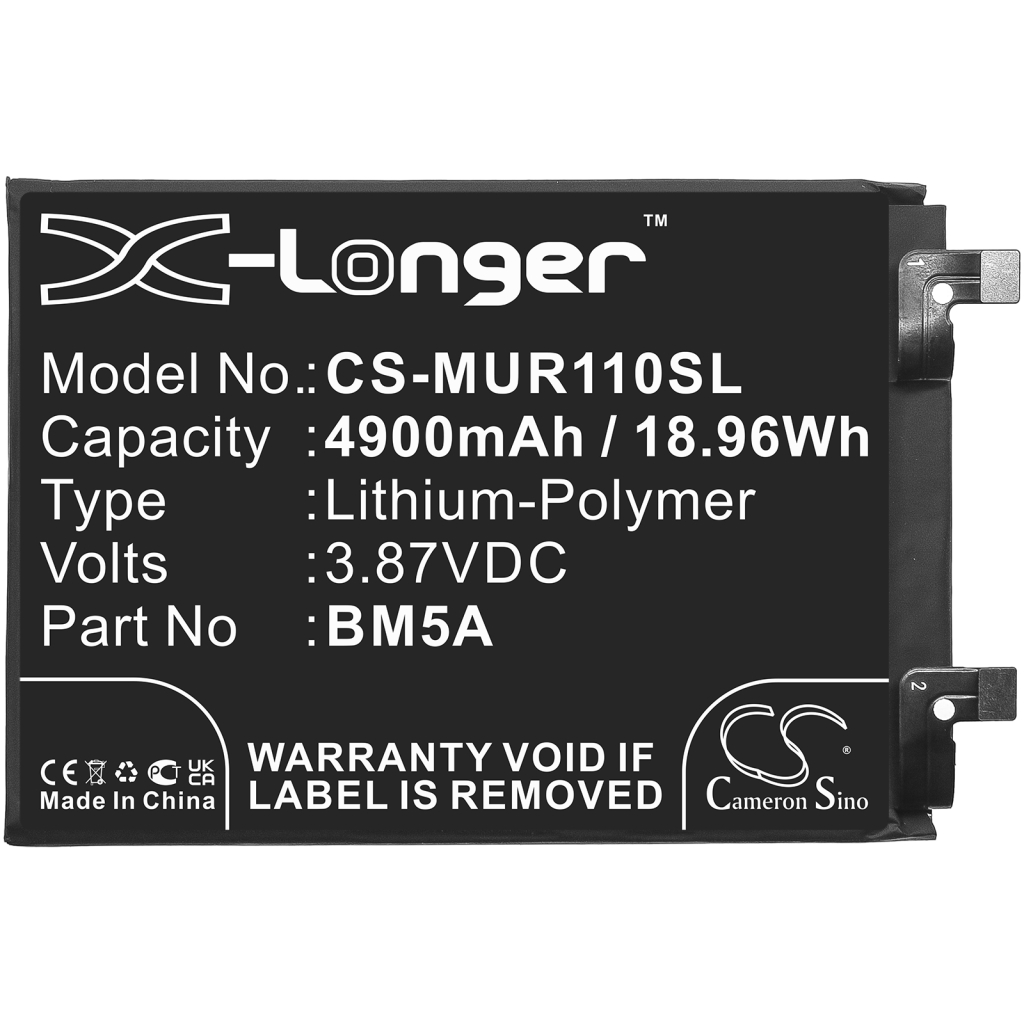 Sostituzione della batteria compatibile per Xiaomi BM5A