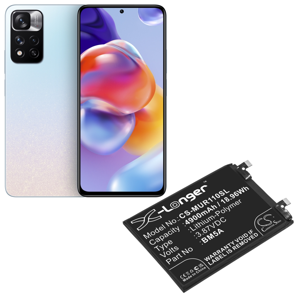 Sostituzione della batteria compatibile per Xiaomi BM5A