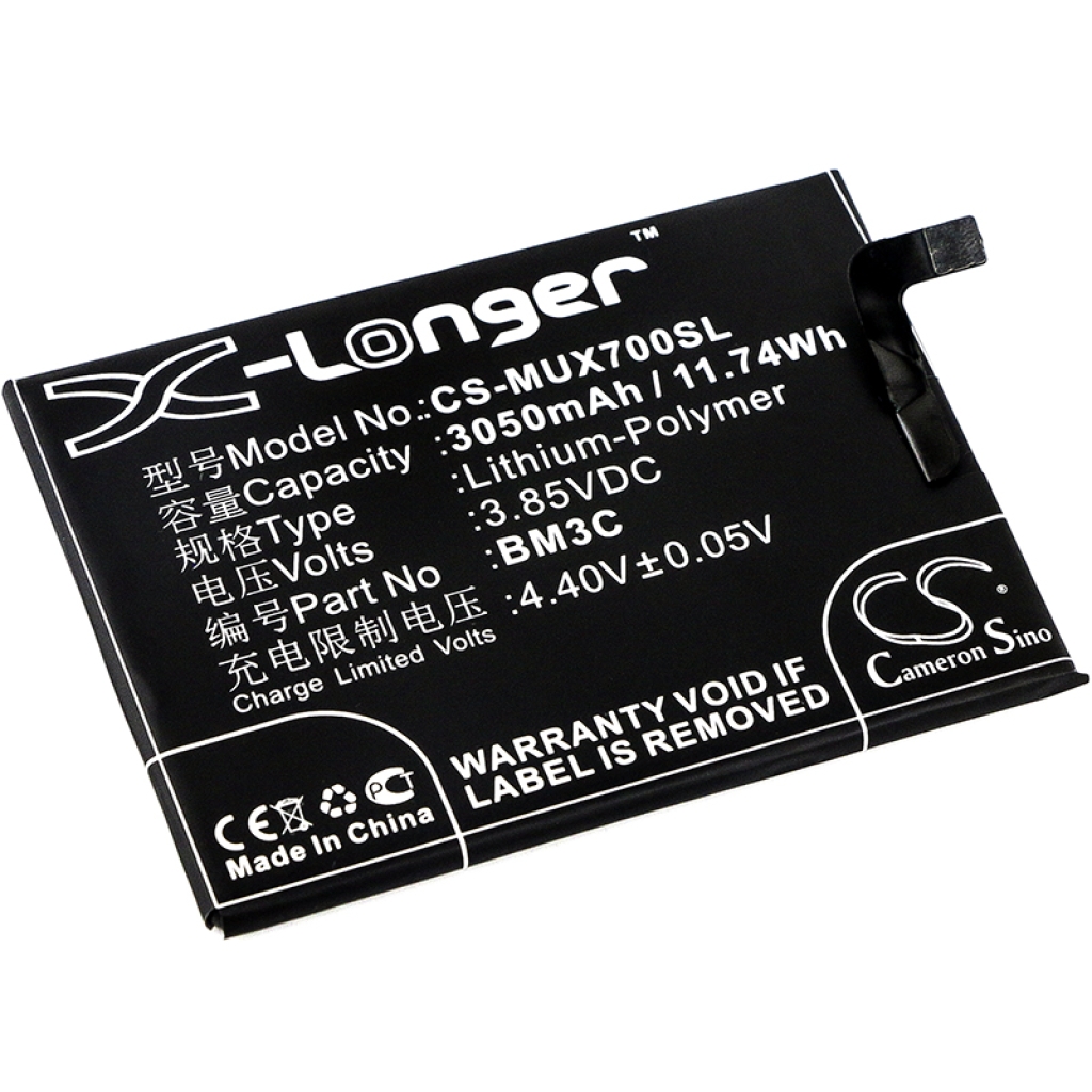 Batteria del telefono cellulare Xiaomi CS-MUX700SL