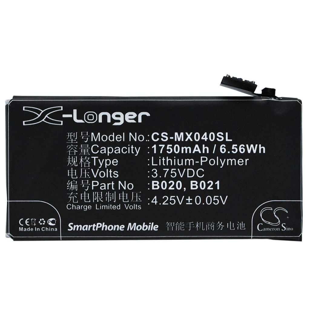 Batterie Sostituisce B020