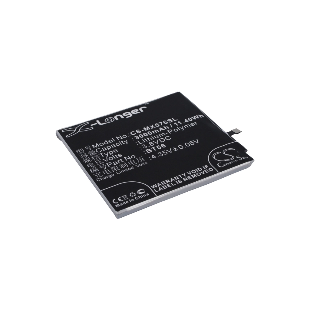 Batterie Batteria del telefono cellulare CS-MX576SL