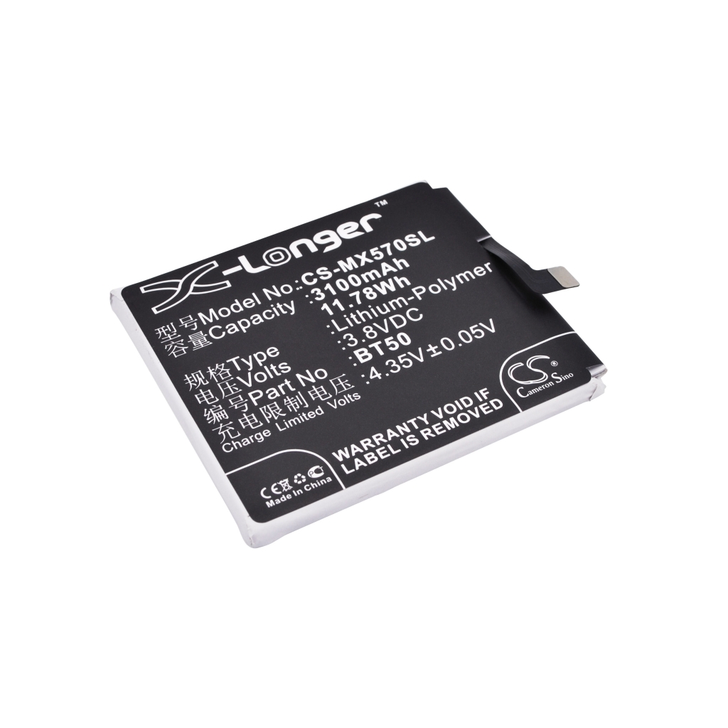 Batterie Batteria del telefono cellulare CS-MX570SL