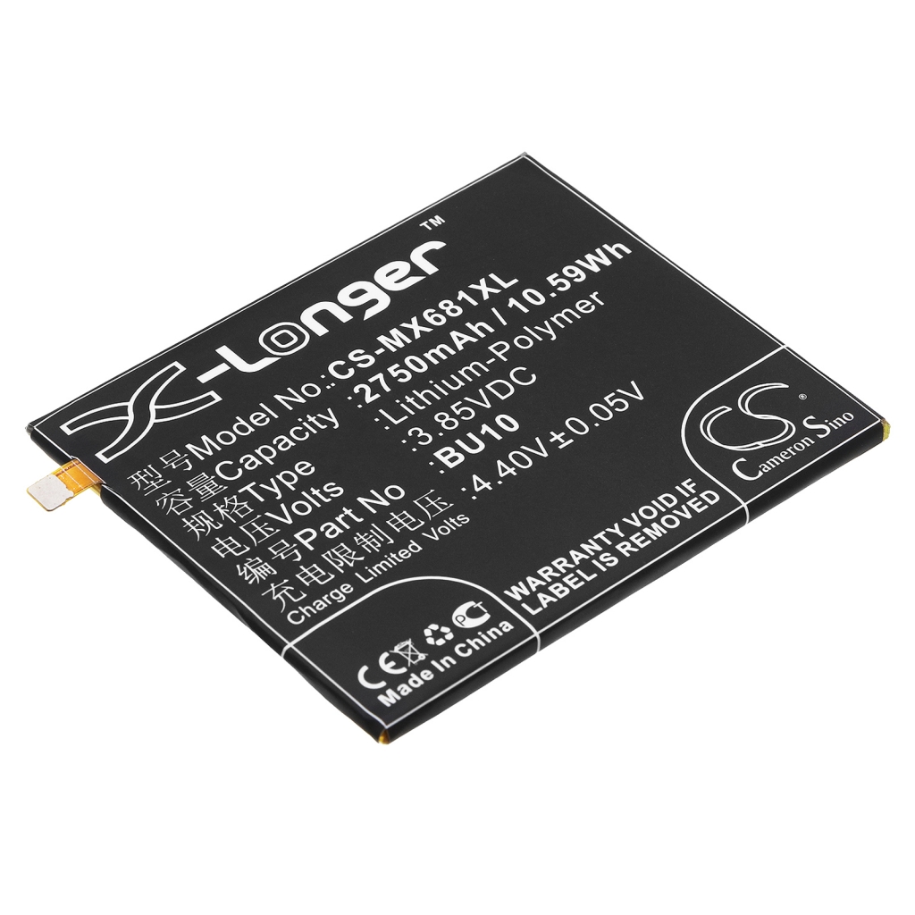 Batterie Sostituisce BU10