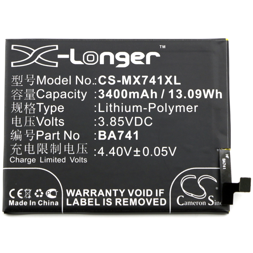 Mobile Phone Battery MeiZu M741A