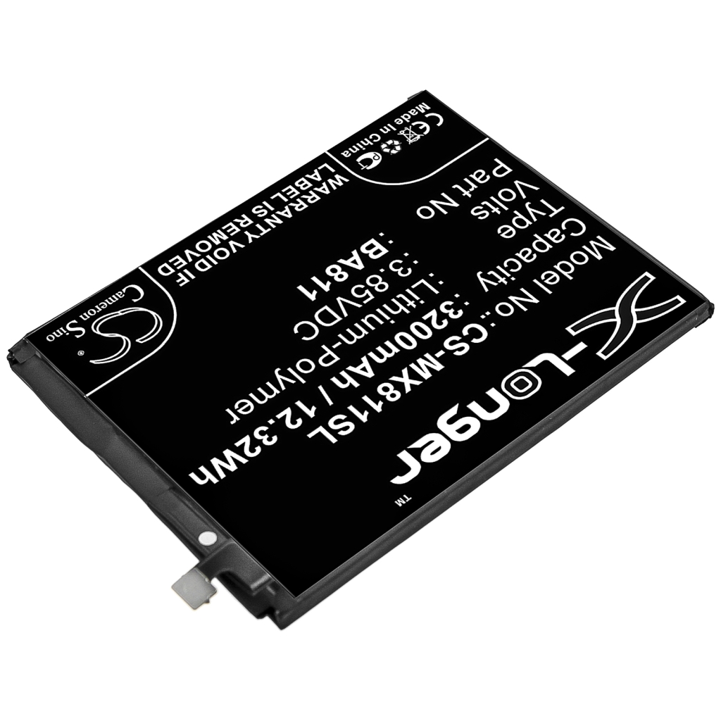 Batteria del telefono cellulare MeiZu M811T (CS-MX811SL)