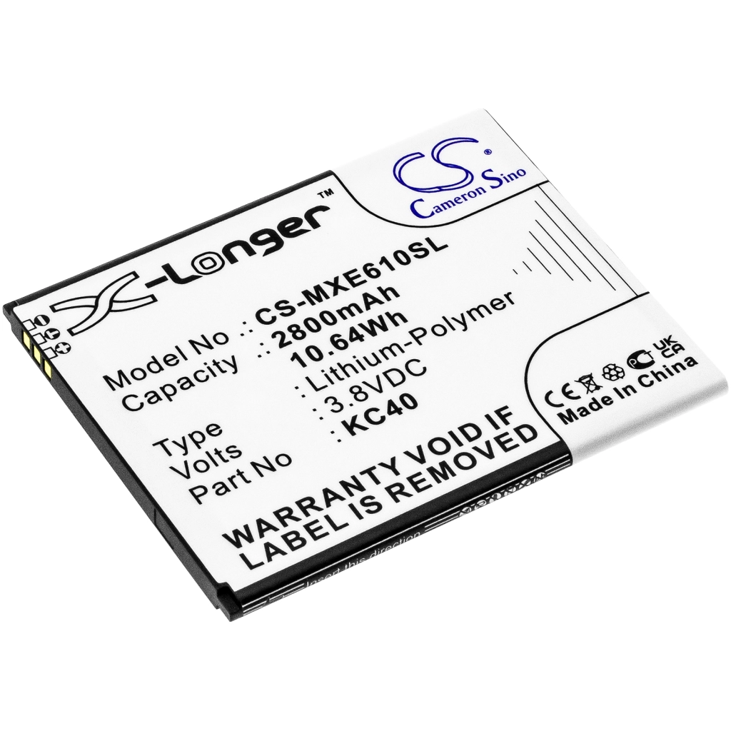 Batterie Batteria del telefono cellulare CS-MXE610SL