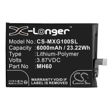 Sostituzione della batteria compatibile per Motorola MH60