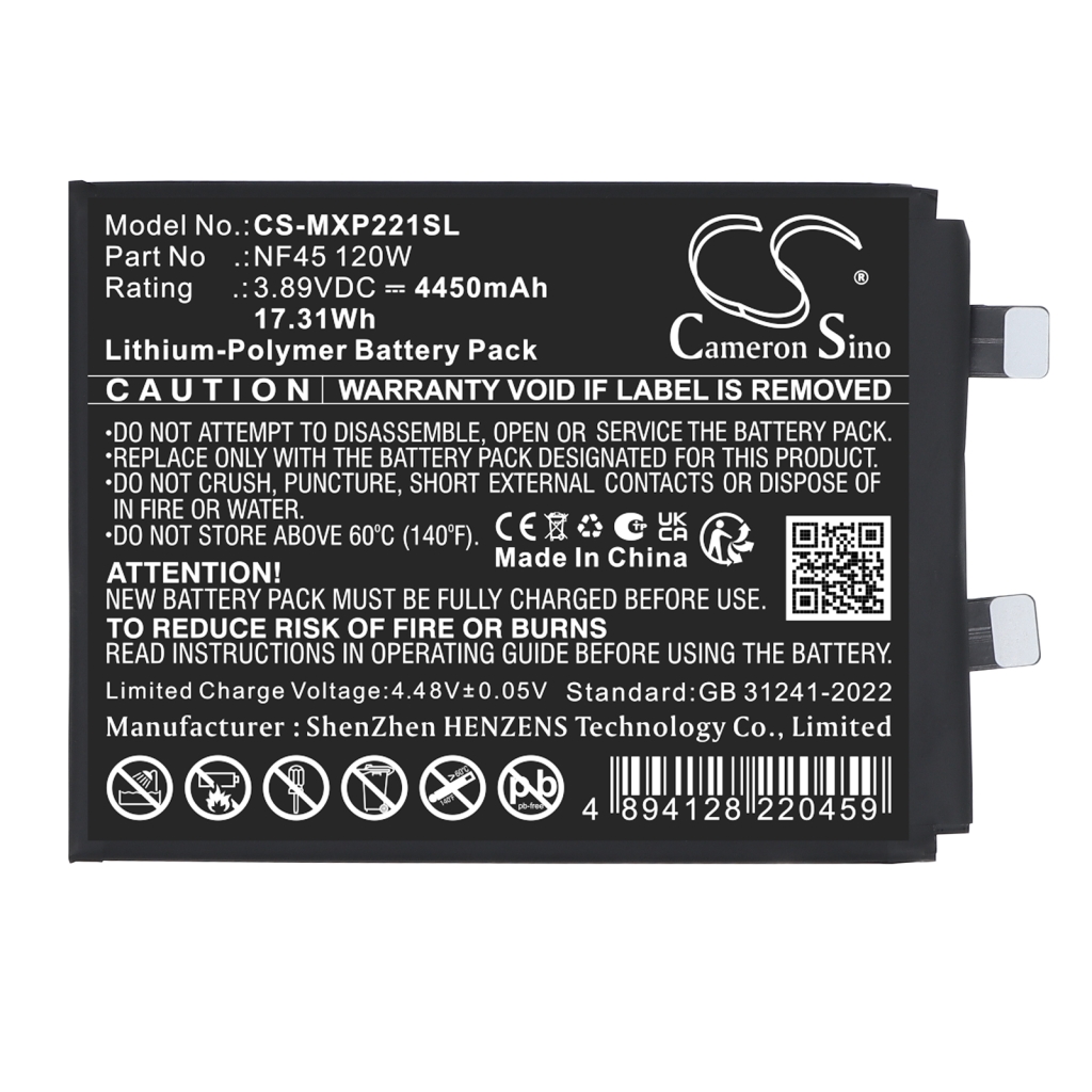 Batteria compatibile con Motorola CS-MXP221SL