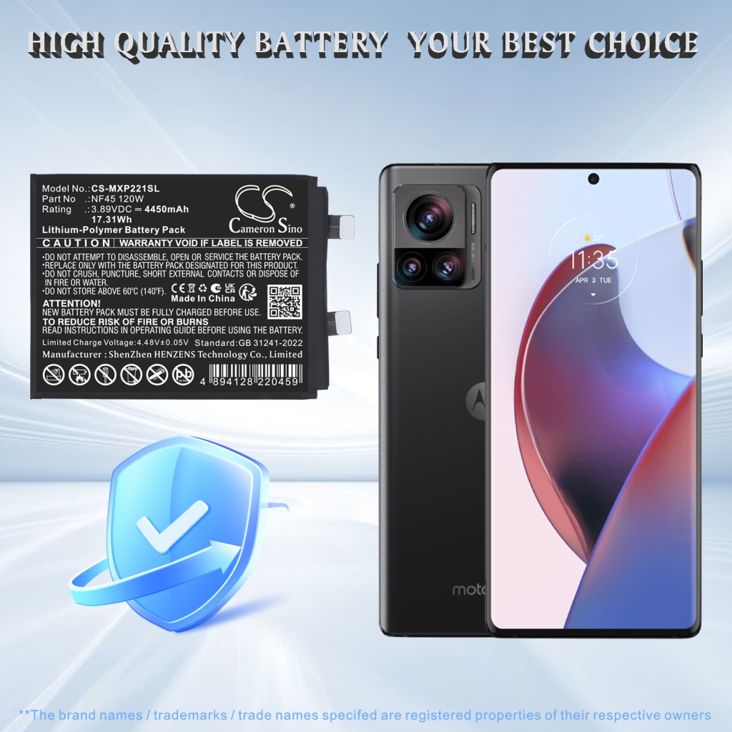 Batteria compatibile con Motorola CS-MXP221SL