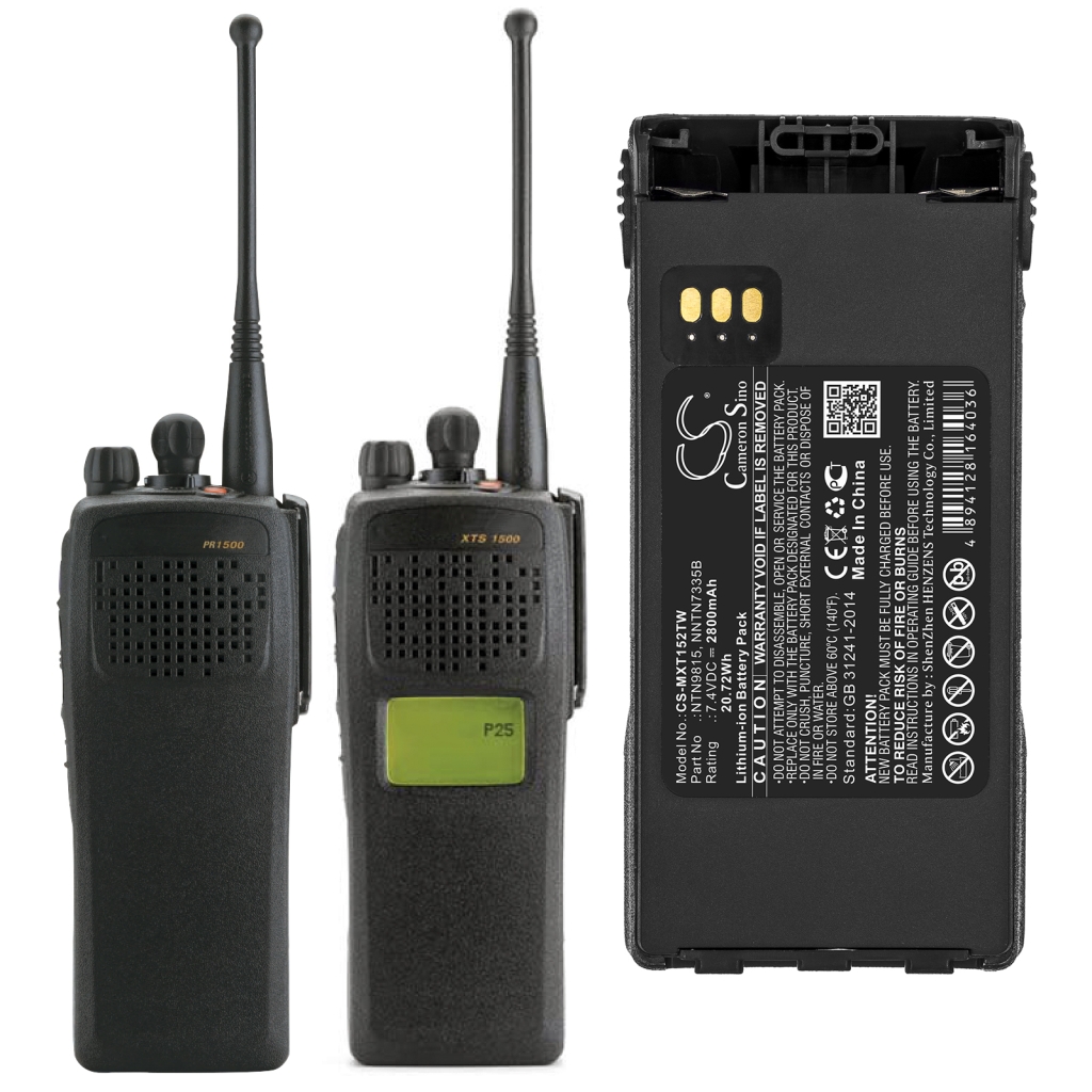 Batteria radio bidirezionale Motorola NT1500