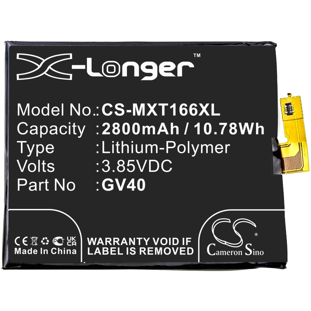Batterie Sostituisce GV40