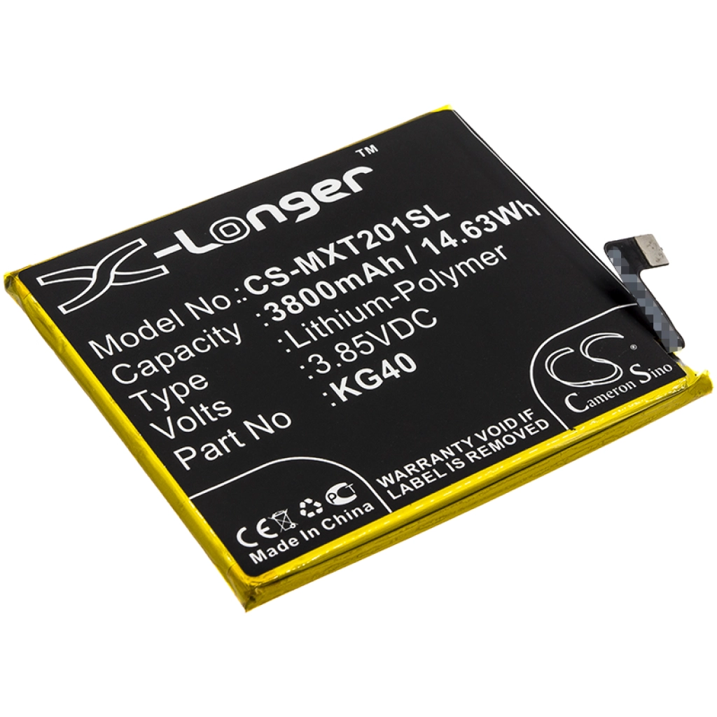 Batterie Batteria del telefono cellulare CS-MXT201SL