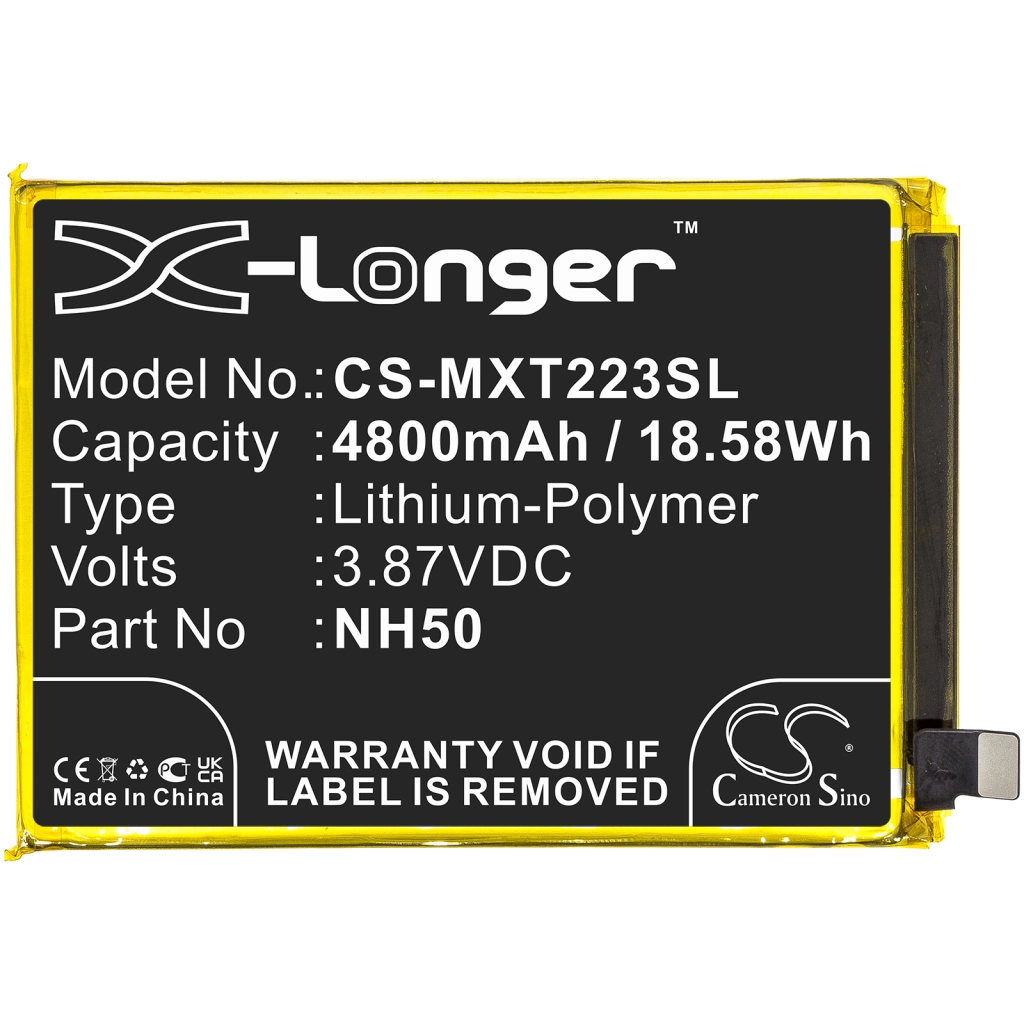 Batterie Batteria del telefono cellulare CS-MXT223SL