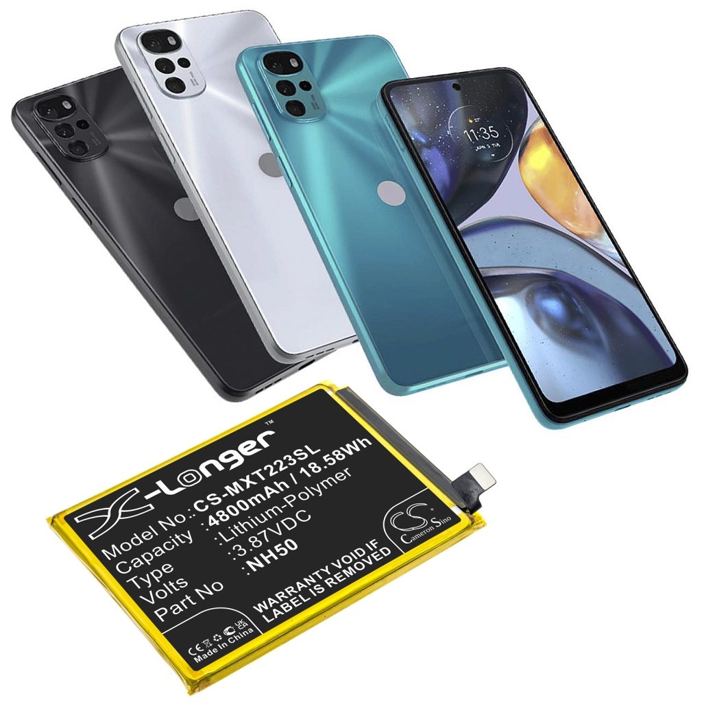 Batterie Batteria del telefono cellulare CS-MXT223SL