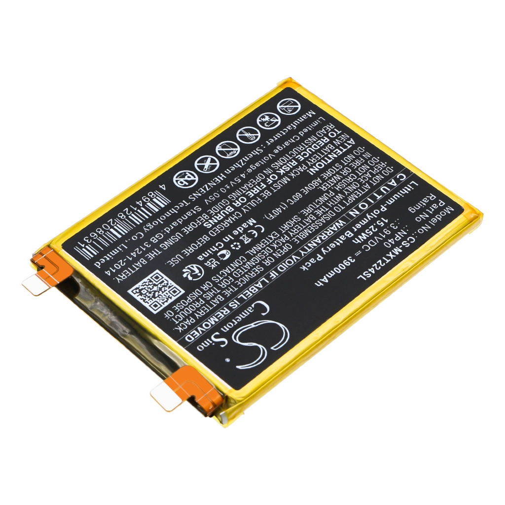 Batterie Batteria del telefono cellulare CS-MXT224SL