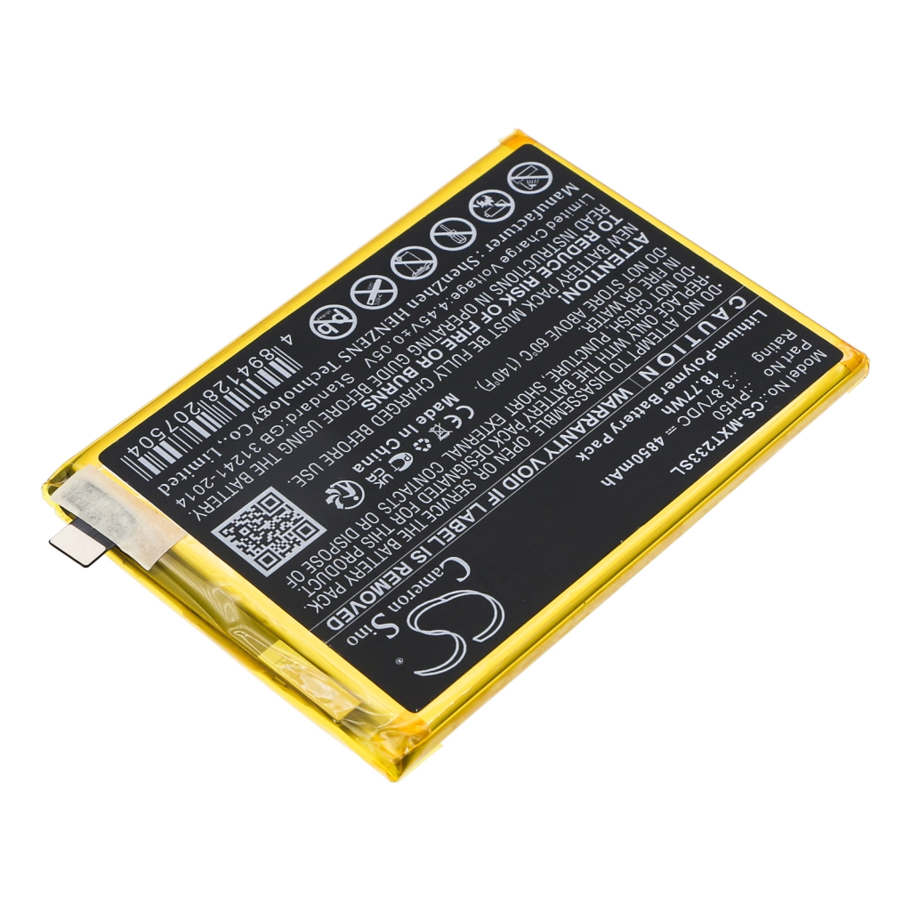 Batterie Batteria del telefono cellulare CS-MXT233SL