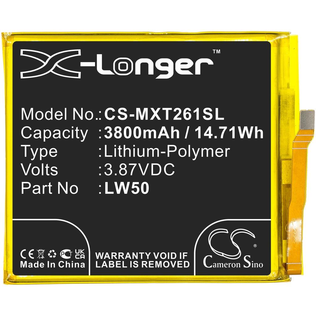 Batterie Sostituisce LW50