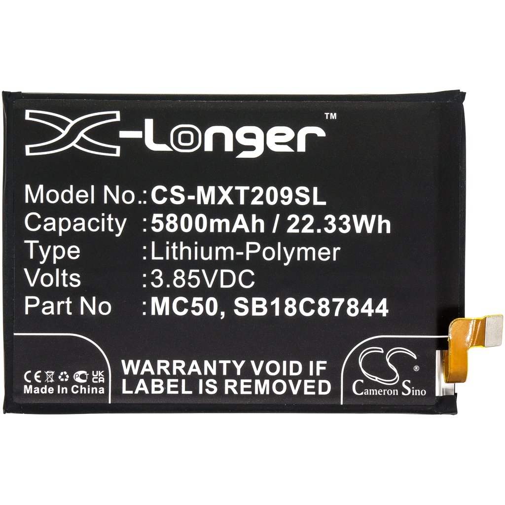Batterie Sostituisce MC50