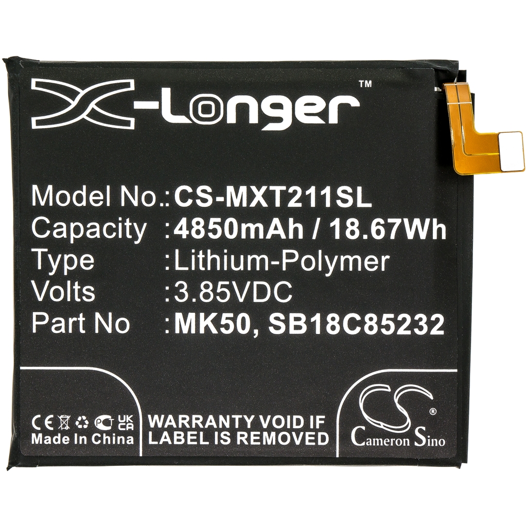 Batterie Sostituisce MK50