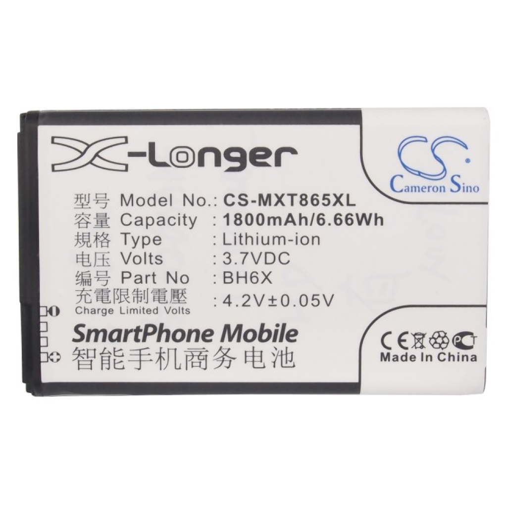 Sostituzione della batteria compatibile per Motorola BH6X,SNN5880,SNN5880A