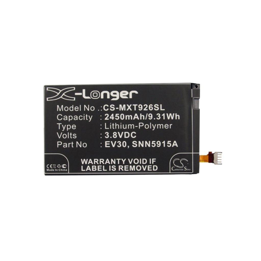 Sostituzione della batteria compatibile per Verizon EV30,SNN5915A,SNN5915B