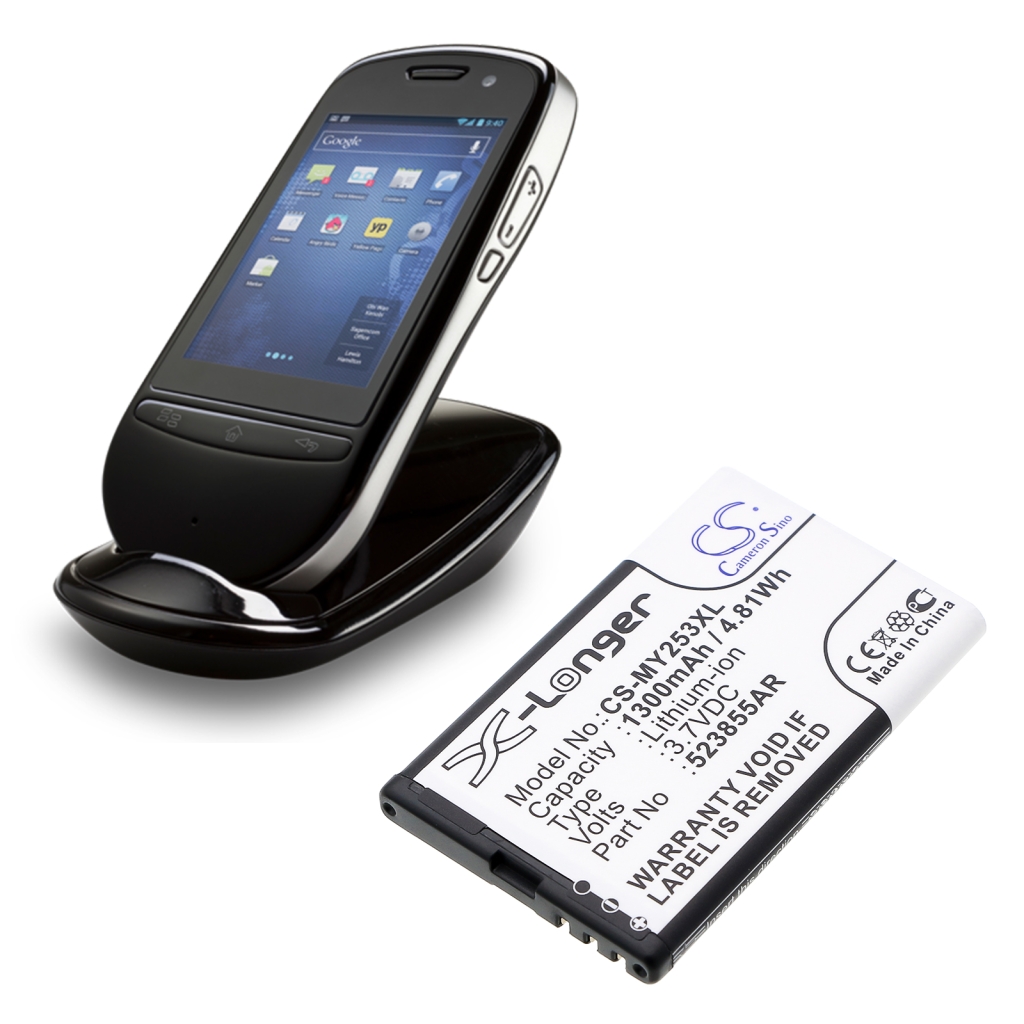 Batteria Sostituisce P/N 523855AR