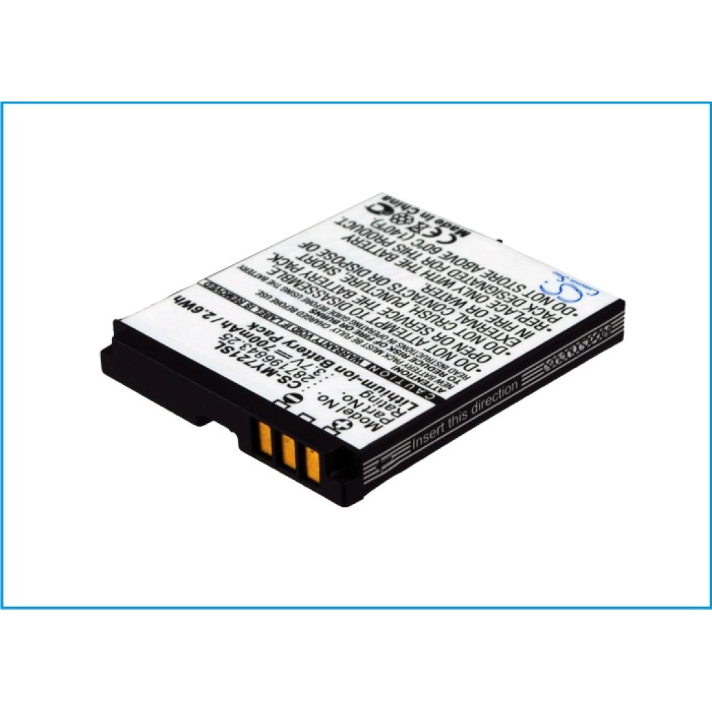 Batterie Batteria del telefono cellulare CS-MY721SL