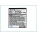 Sostituzione della batteria compatibile per Sagem 287196831,287196843