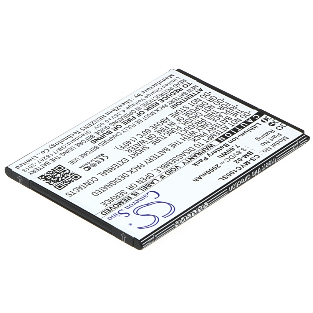 Sostituzione della batteria compatibile per Myphone BM-02
