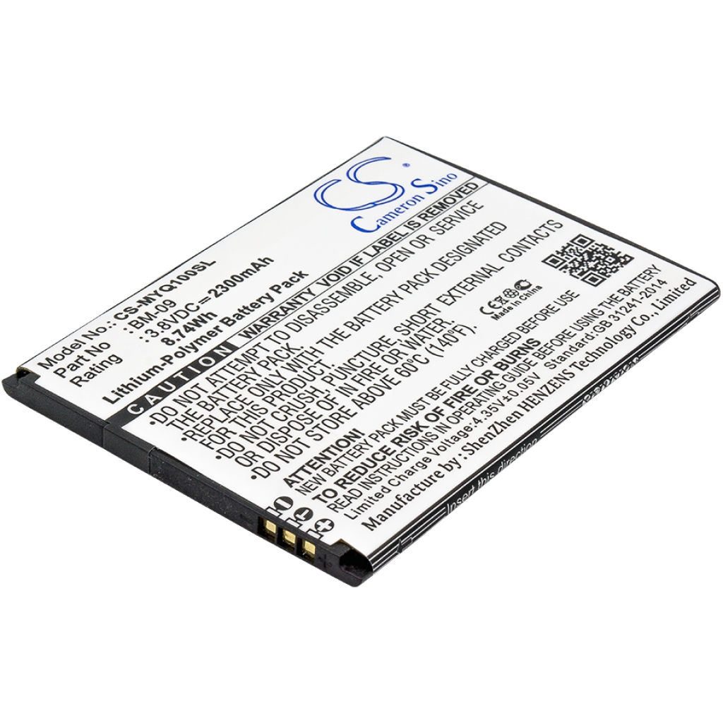 Sostituzione della batteria compatibile per Myphone BM-09