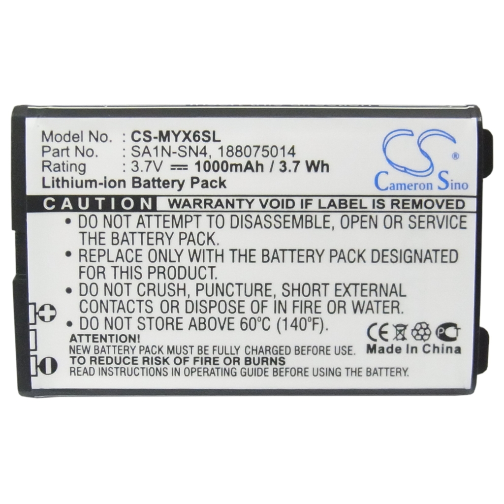 Batterie Sostituisce BA40