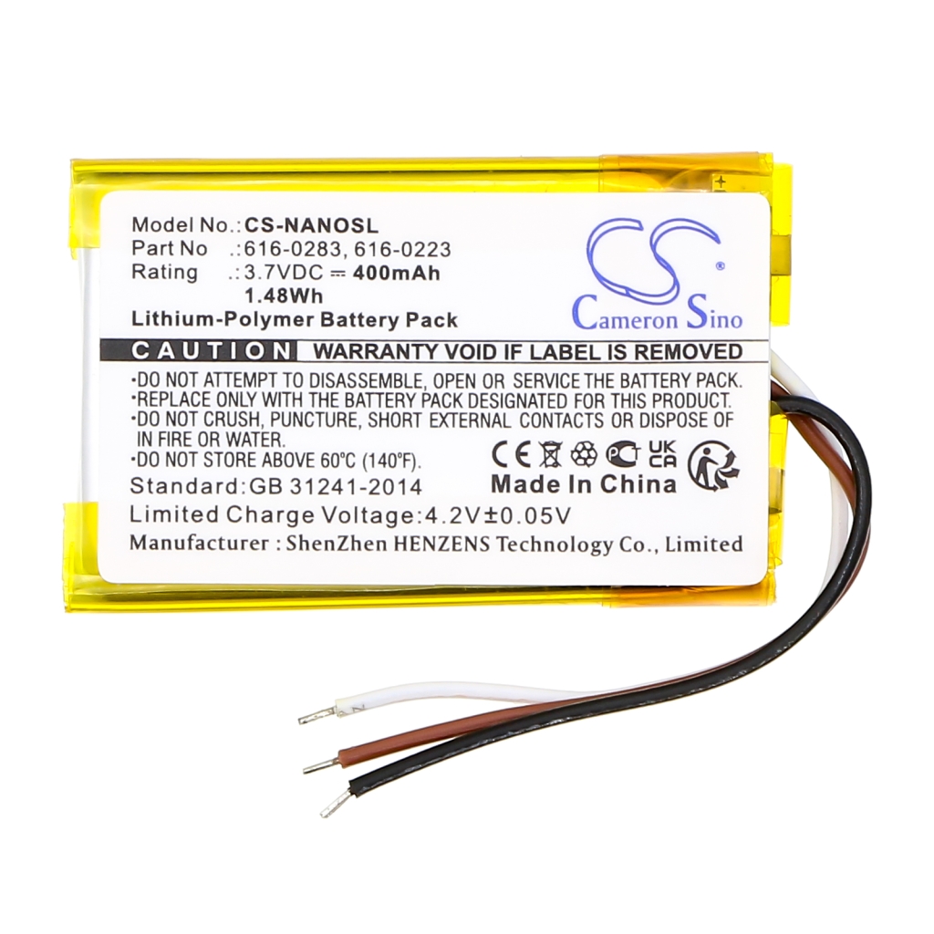 Batterie Sostituisce 616-0283