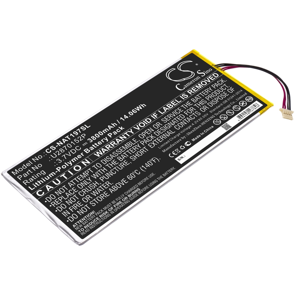 Batteria Sostituisce U2870152P